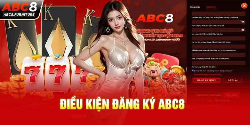 Điều kiện đăng ký ABC8