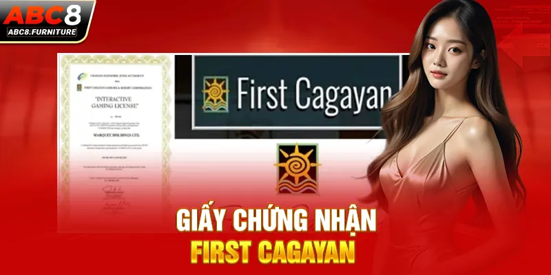 Giấy chứng nhận First Cagayan 