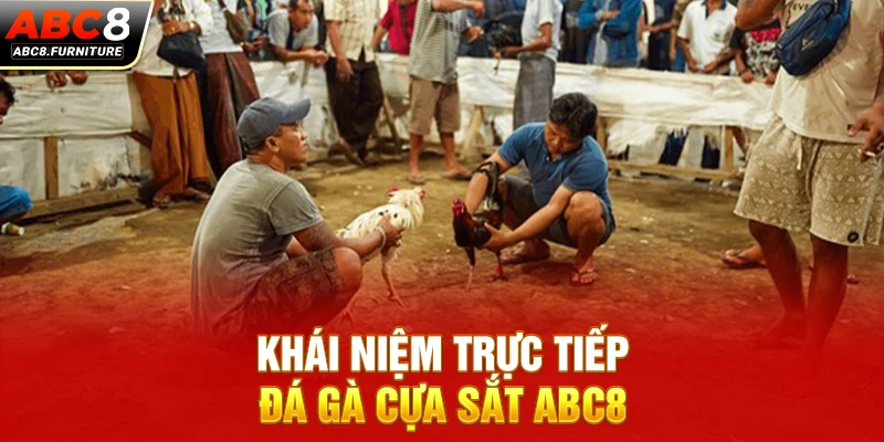 Khái niệm trực tiếp đá gà cựa sắt ABC8