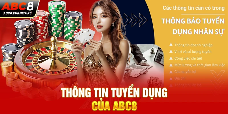 Thông tin tuyển dụng của ABC8